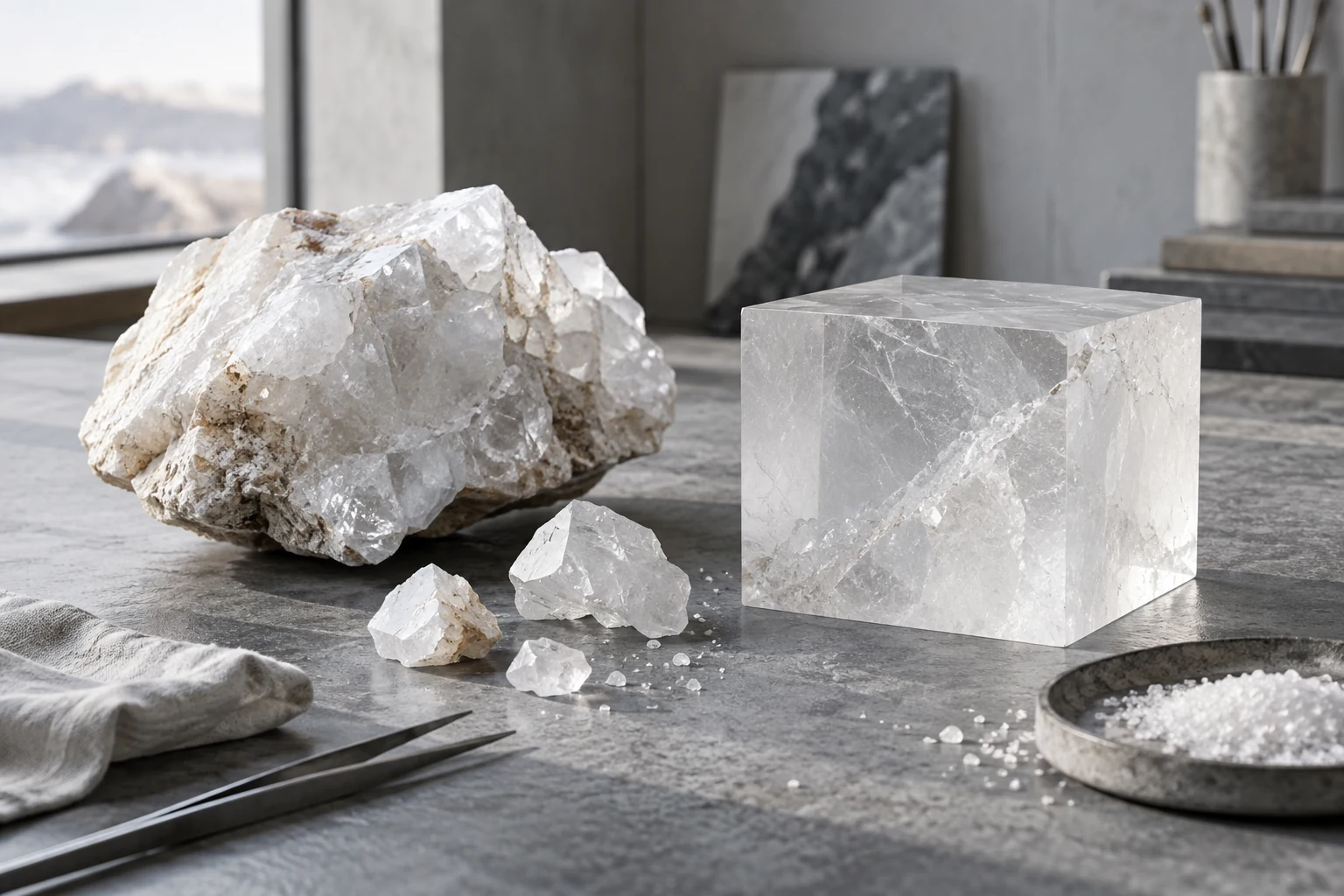 Gochang Silica Mine Project — AI Concept Image