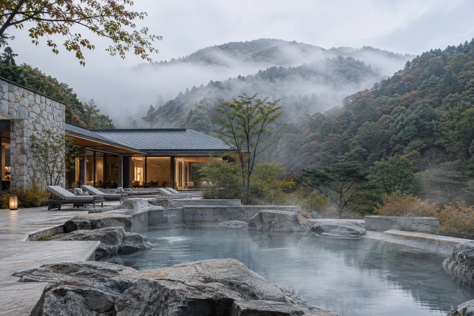 Cheorwon Hurayan Resort — AI Concept Image