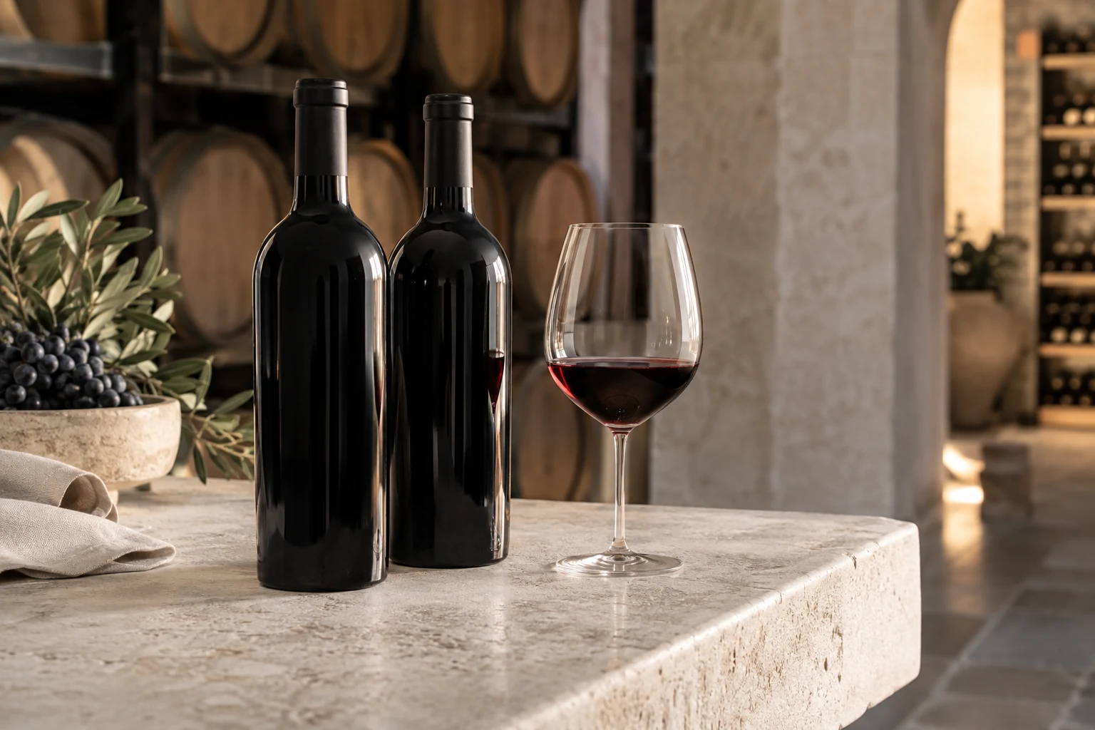 Italian Wine Direct Purchase Platform — AI Concept Image