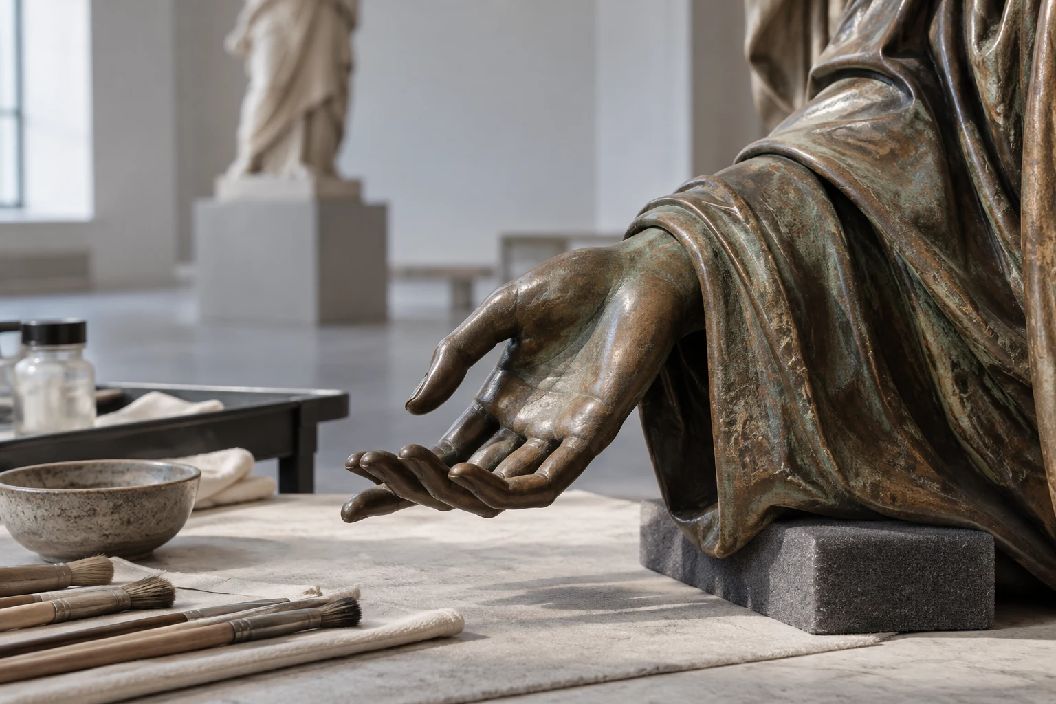 Jesus Baptism Casting — AI Concept Image