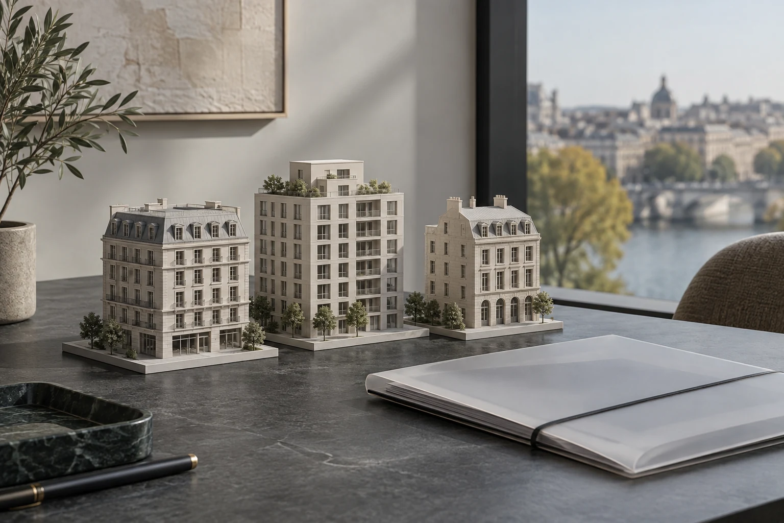 Omega Ray World Shared Real Estate Platform — AI Concept Image