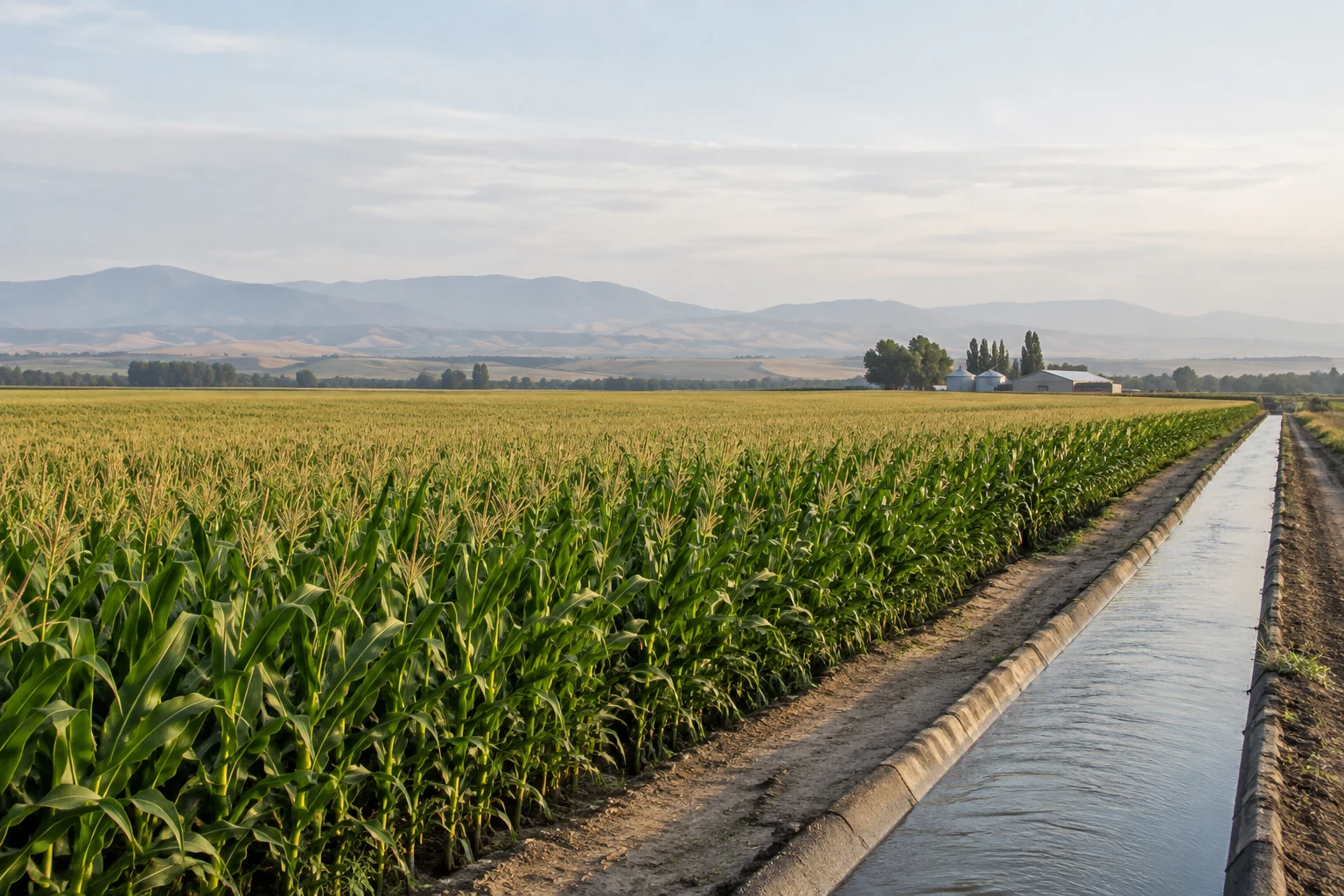The ANAR ORD Corn Farming Project — AI Concept Image