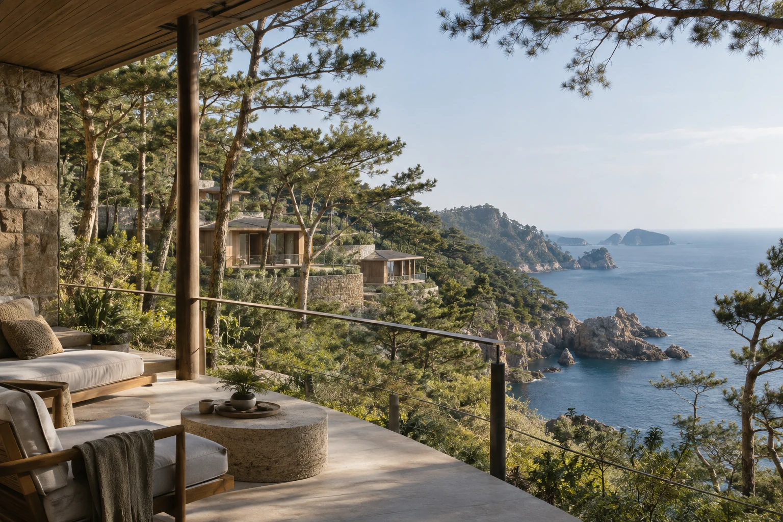 Ulleungdo Buk-myeon Hotel Investment Project — AI Concept Image