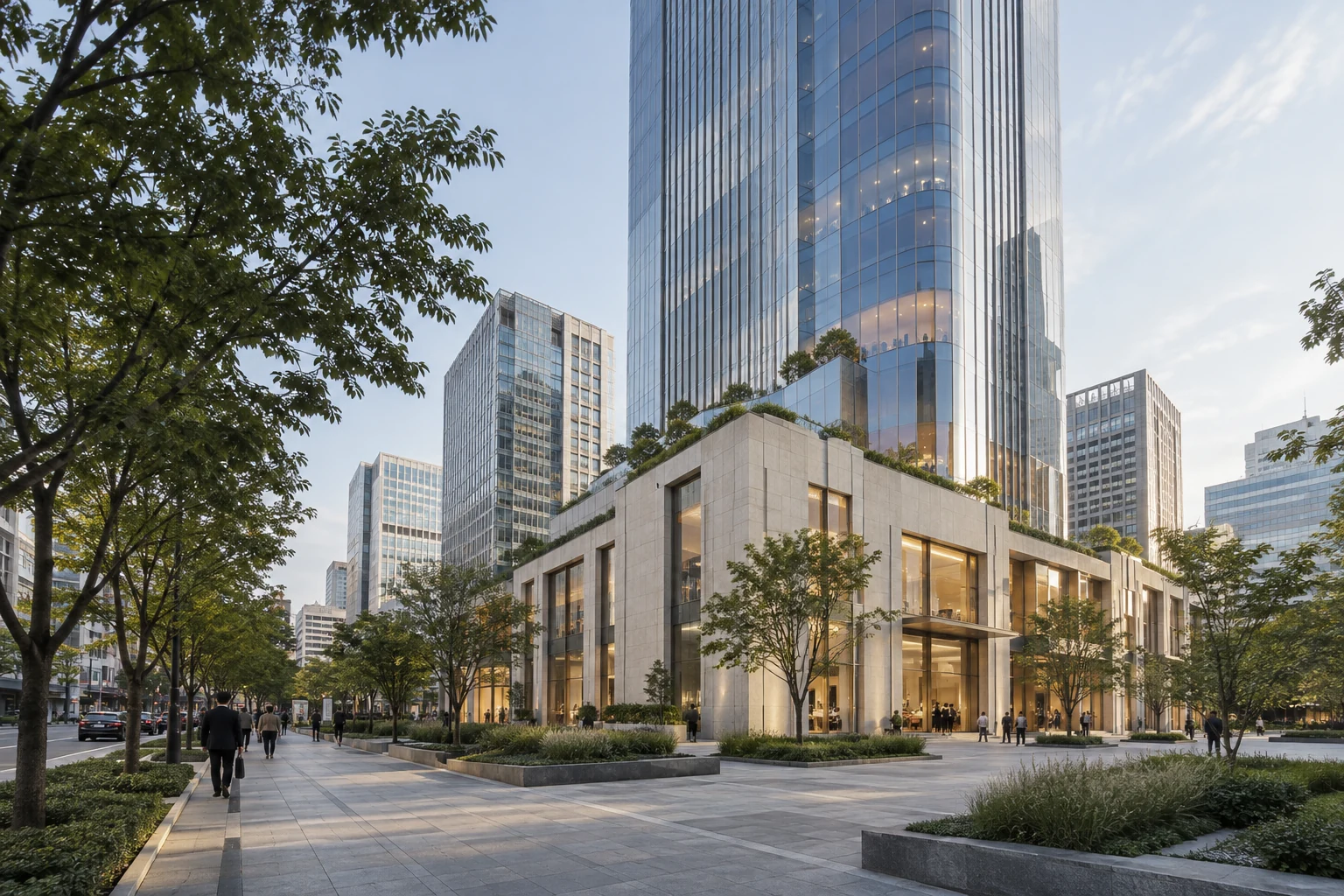 Yeouido General Commercial Complex Development Project — AI Concept Image